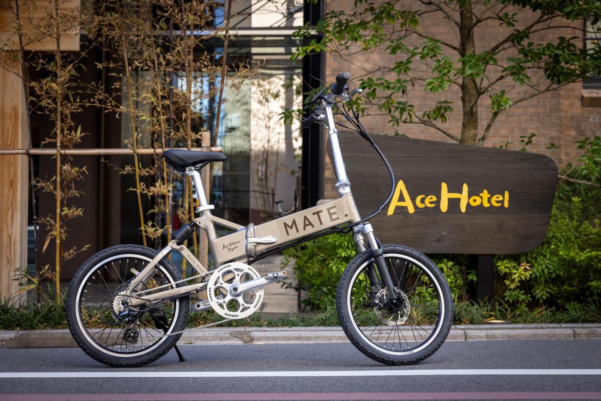 Ace Hotel Kyoto Ngoại thất bức ảnh Mate electric bicycle