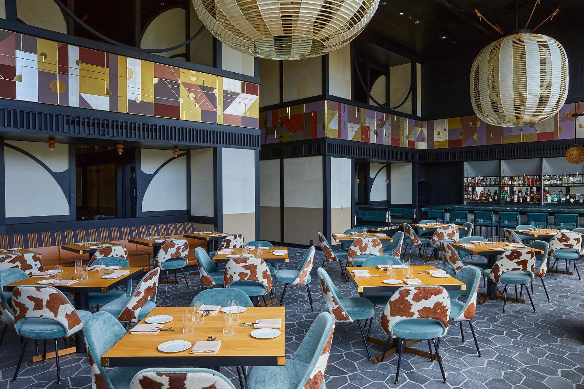 Ace Hotel Kyoto Ngoại thất bức ảnh The interior of the restaurant