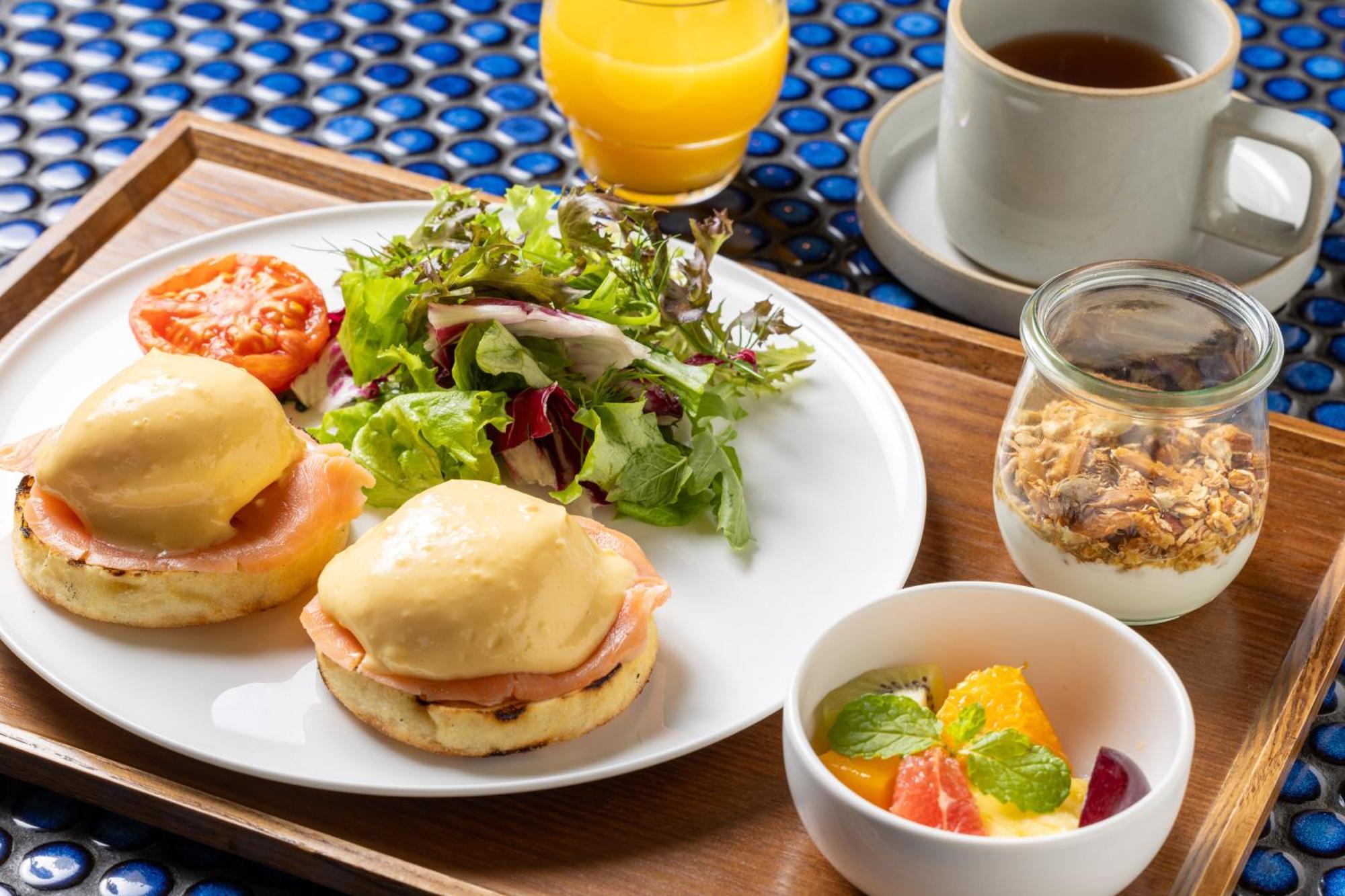 Ace Hotel Kyoto Ngoại thất bức ảnh A light breakfast